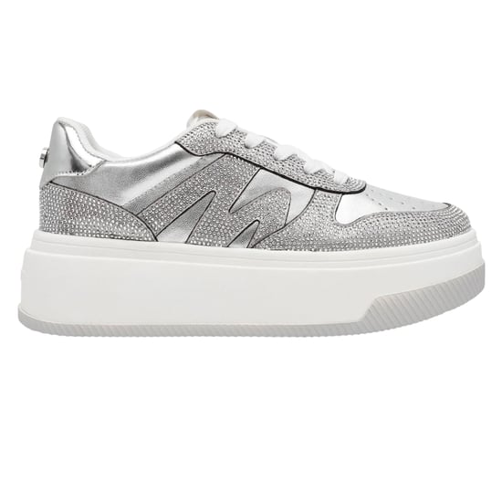 Steve Madden Dynamo-sportschoenen voor dames (Zilver) - Image 1