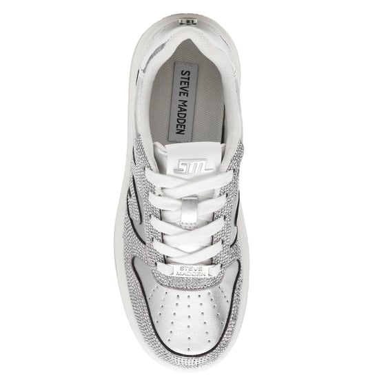 Steve Madden Dynamo-sportschoenen voor dames (Zilver) - Image 3