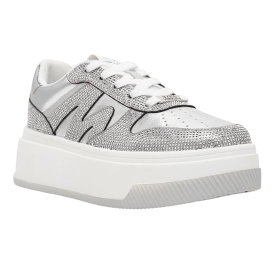 Steve Madden Dynamo-sportschoenen voor dames (Zilver) - Image 4
