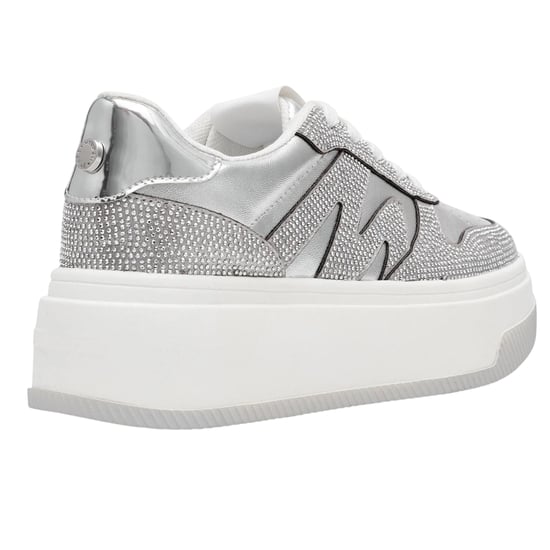 Steve Madden Dynamo-sportschoenen voor dames (Zilver) - Image 5