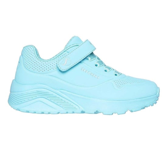 Skechers Uno Lite leren sportschoenen voor kinderen (Turquoise) - Image 1
