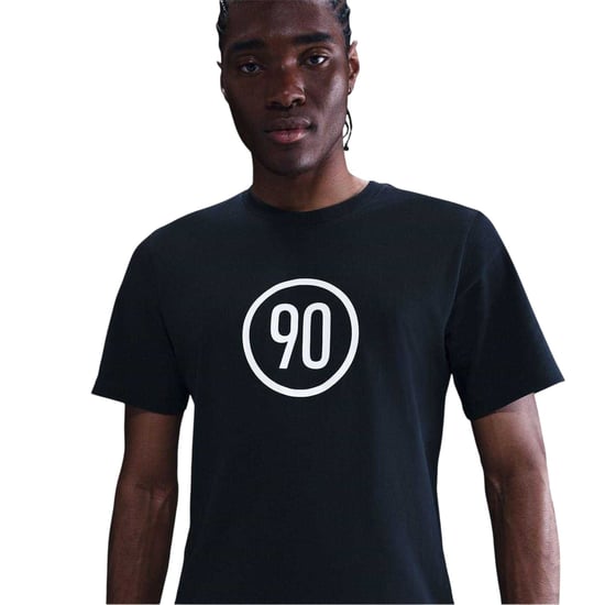 Nike Total 90 T-shirt voor heren (Zwart, Wit) - Image 3