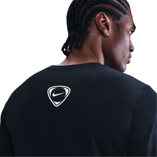 Nike Total 90 T-shirt voor heren (Zwart, Wit) - Image 4