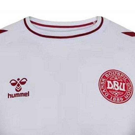 Hummel Heren 2025 Denemarken uittenue (Wit) - Image 3