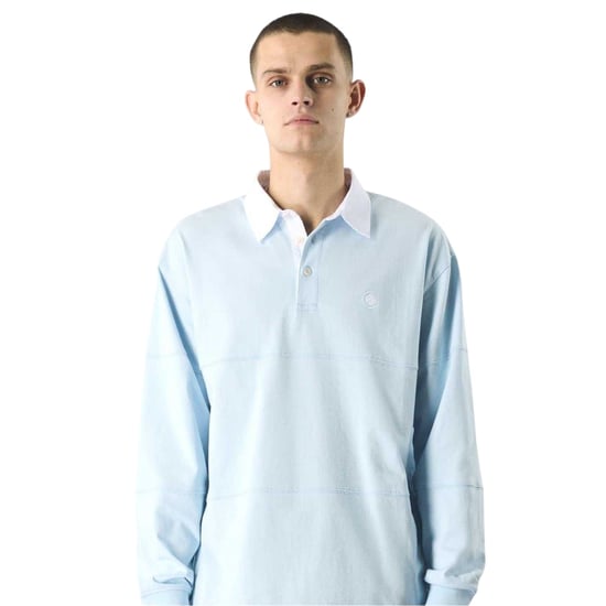 Pretty Green Islington-rugbyshirt voor heren (Lichtblauw) - Image 3