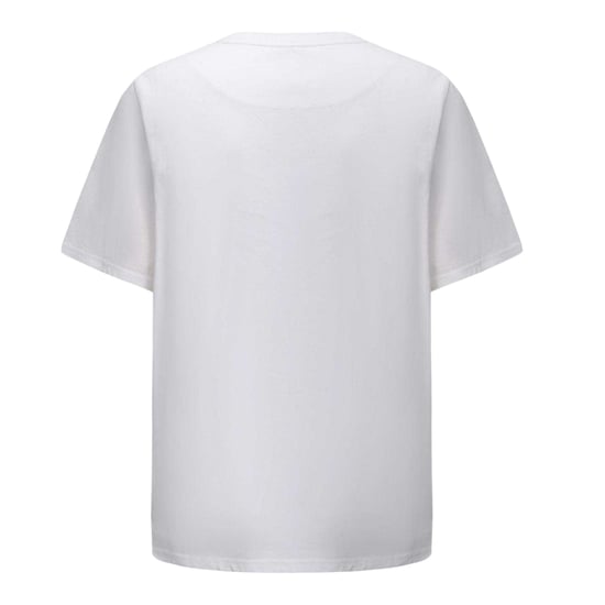 Pretty Green Heren Klein Logo Katoenen T-Shirt (Wit) - Image 2