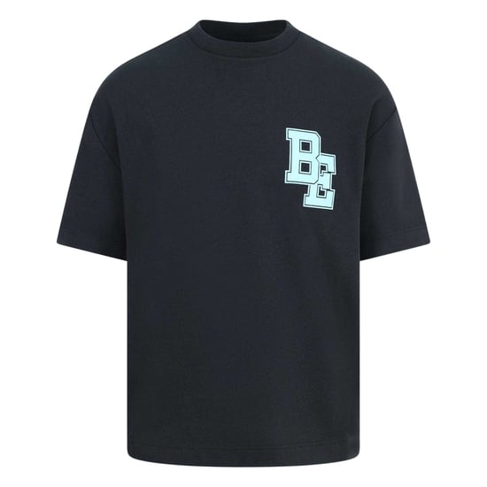 Blank Essentials Heren Collegiaal Logo T-shirt (Zwart) - Image 2