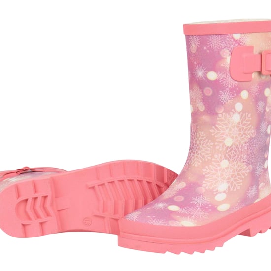 Gelert Waterdichte Wellington-laarzen voor kinderen met marmermotief (Roze) - Image 4