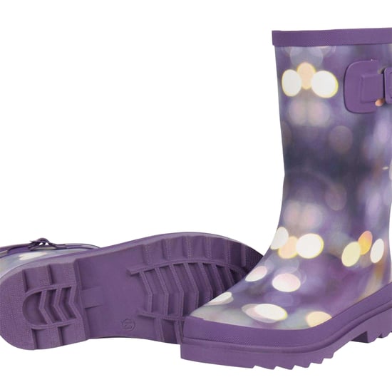 Gelert Waterdichte Wellington-laarzen voor kinderen met marmermotief (Paars) - Image 4
