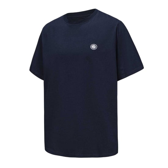 Pretty Green Heren Klein Logo Katoenen T-Shirt (Marine) - Image 3
