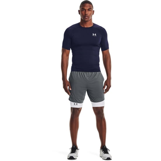 Under Armour Heren HeatGear Training T-shirt (Marine, Wit) - Image 4