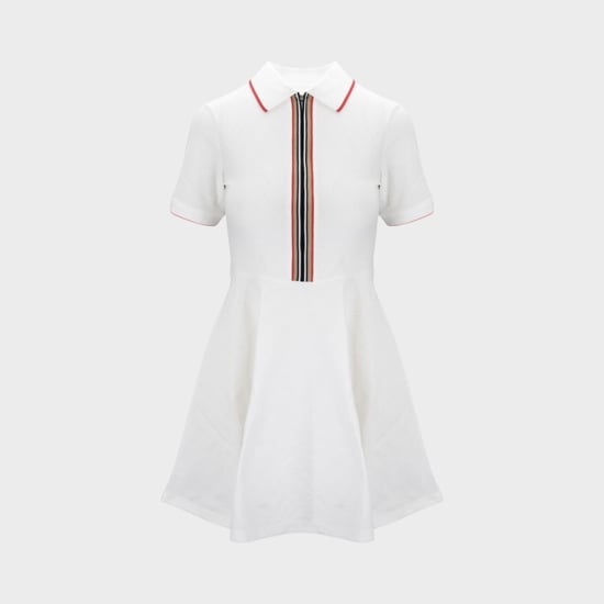 Burberry Keiley Polo Jurk - Wit - Image 1