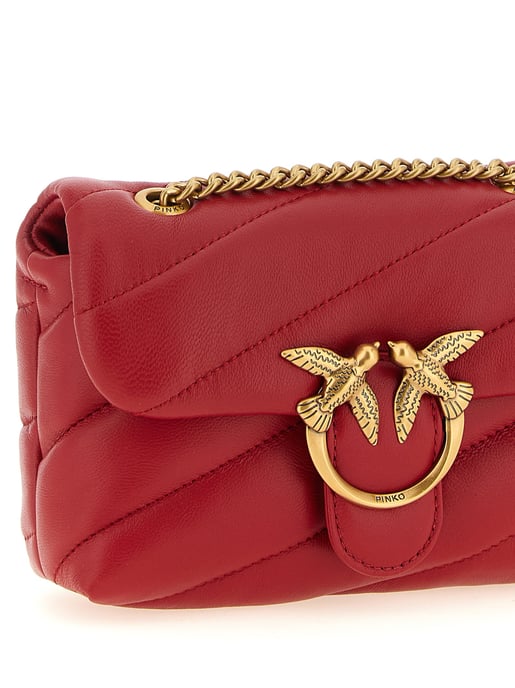 PINKO Multicolor Lamsleren Schoudertas - Image 3