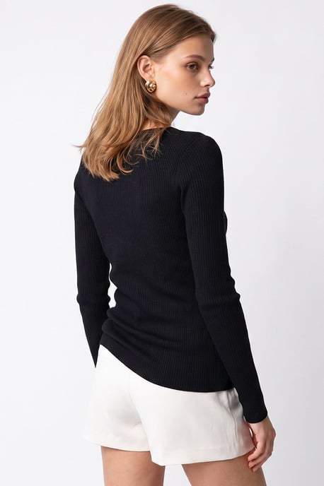Dames Viscose Mix Cashmere Trui - Image 6