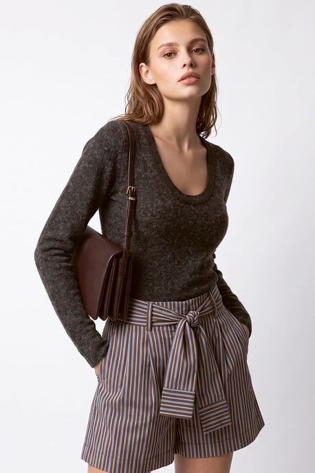 Dames Viscose Mix Kasjmier Trui - Image 1