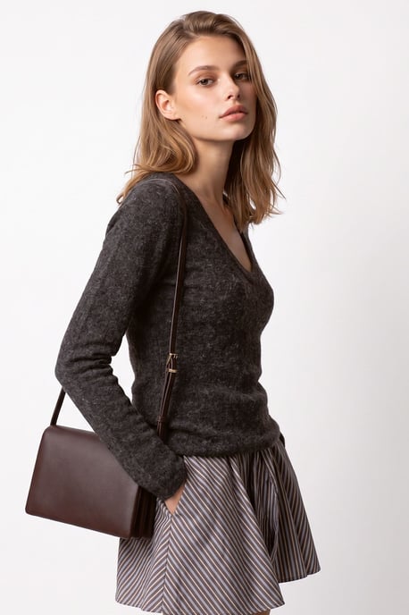 Dames Viscose Mix Kasjmier Trui - Image 4