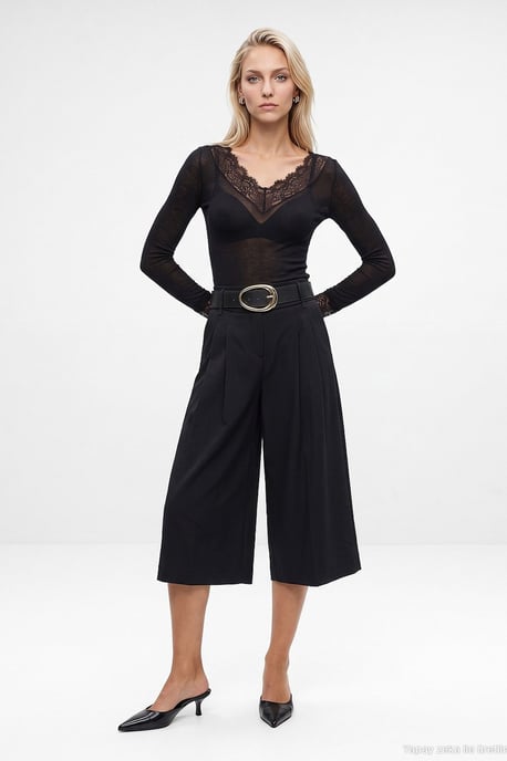 Dames Tailored Pull-On Shorts - Image 3