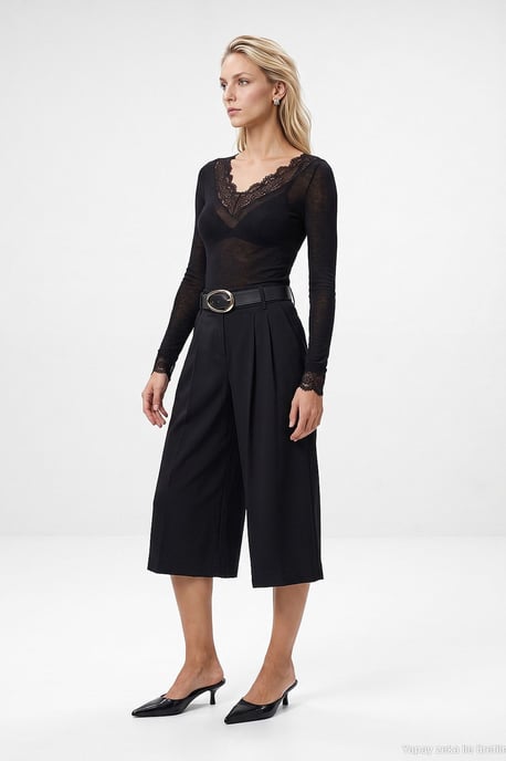 Dames Tailored Pull-On Shorts - Image 4