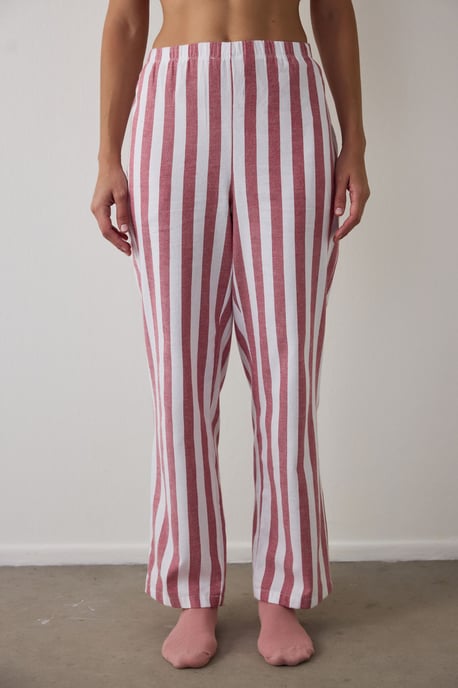 Goede Sfeer Gestreepte Pyjamabroek - Image 1
