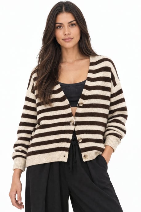 Katoenen Blend Cardigan - Image 1