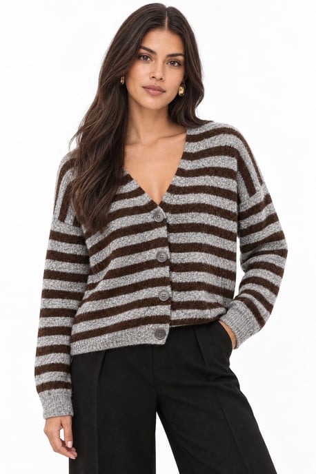 Katoenen Blend Cardigan - Image 1