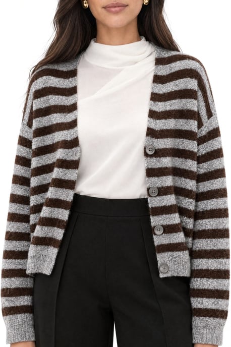 Katoenen Blend Cardigan - Image 4