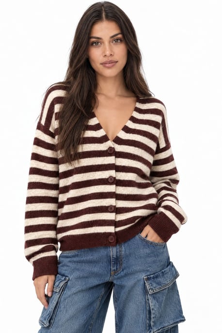Katoenen Blend Cardigan - Image 1
