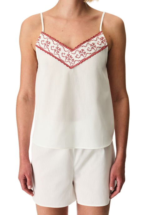Off-White Prachtige Shorts Pyjama Set - Image 3