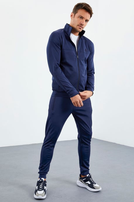 Heren Scuba Brei Sweatshirt en Broeken Set - Image 4
