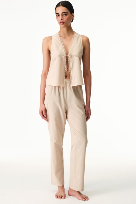 Belle Kant Broekjes Pyjama Set - Image 1