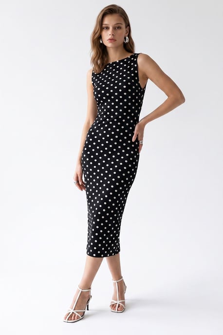 Katoenen Maxi-jurk - Image 4