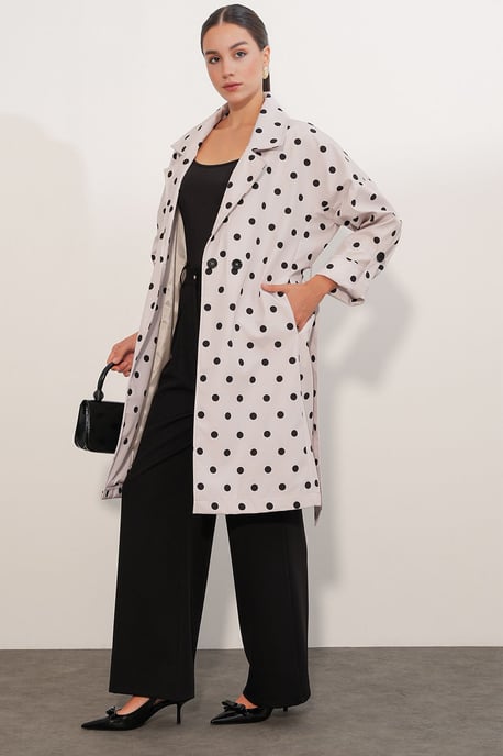 Gepolsterd Dubbelzijdig Trenchcoat - Image 2