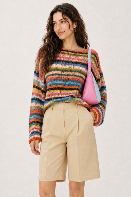 Vrouwen Katoenen Shorts - Image 2