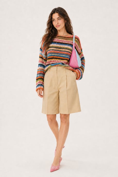 Vrouwen Katoenen Shorts - Image 3