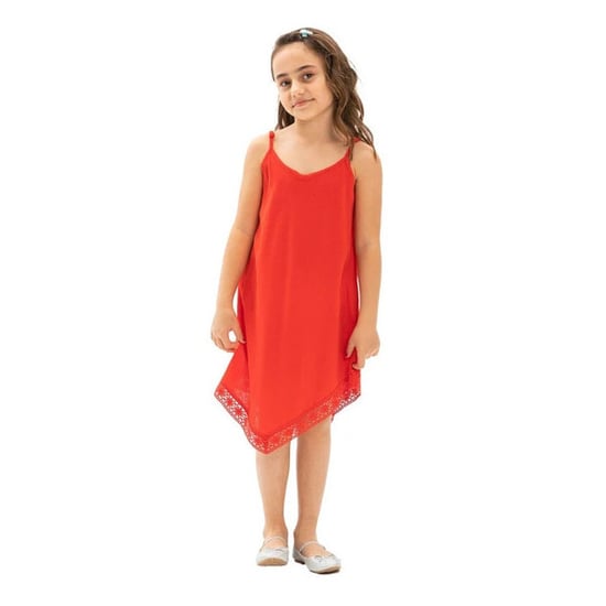 Çağla Şile Meisjes Zomerkleed Rood - Image 2