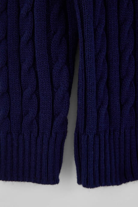 TRENDYOLKIDS Jongens Donkerblauw Effen Lang, Regular fit Truien - Image 5