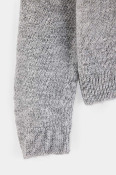 TRENDYOLKIDS Meisjes Grijs Geborduurd Lang, Oversized Vesten - Image 5