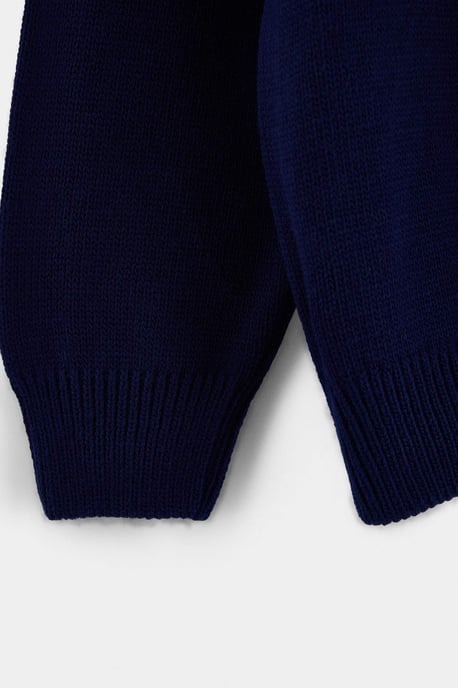 TRENDYOLKIDS Jongens Donkerblauw Met grafische print Lang, Regular fit Truien - Image 3