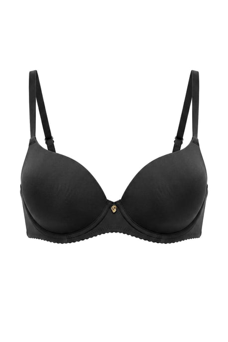 TRENDYOLMİLLA Dames Zwart Effen Push-up BH's - Image 3