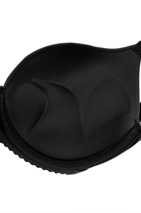 TRENDYOLMİLLA Dames Zwart Effen Push-up BH's - Image 5