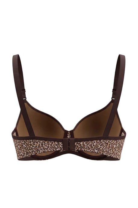 TRENDYOLMİLLA Dames 4-pack Zwart Animal print Vaste cup BH's - Image 5