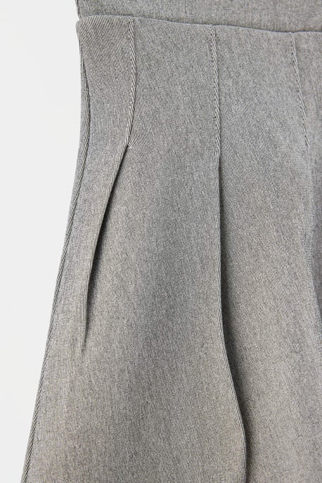 TRENDYOLKIDS Meisjes Grijs Effen Kort / Mini Basic A-lijn Rokken - Image 3