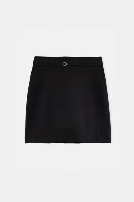 TRENDYOLKIDS Meisjes Zwart Effen Maxi Rokken - Image 4