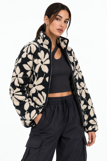 Dames Katoenmix Sweatshirt - Image 3
