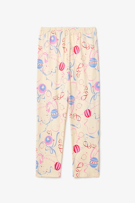 Meisjes Circuspatroon Knopjes Lange Mouwen Pyjama Set - Image 5