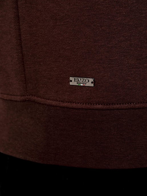 Enzo Milano | Sweatshirt met halve rits en kraag voor heren - Image 3