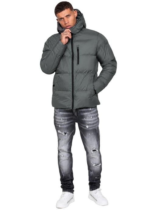 Kruze | Heren pufferjack met capuchon - Image 2
