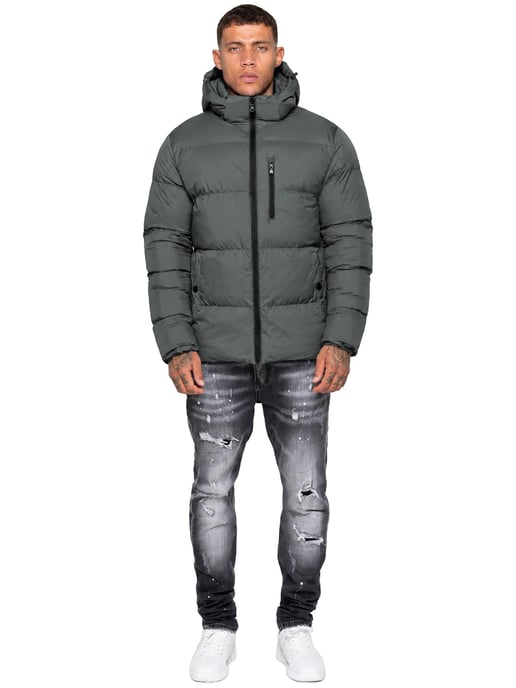 Kruze | Heren pufferjack met capuchon - Image 6