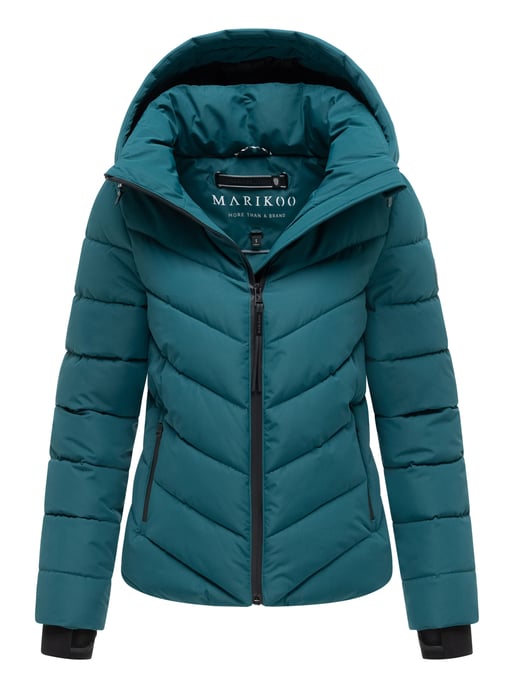 Marikoo Samuiaa damesjas – warm, stijlvol & met afneembare capuchon - Image 1