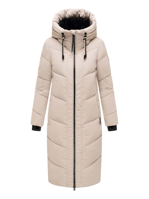 Marikoo Nadaree dames winterjas – lang, warm & met capuchon - Image 2